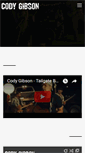 Mobile Screenshot of codygibsonmusic.com